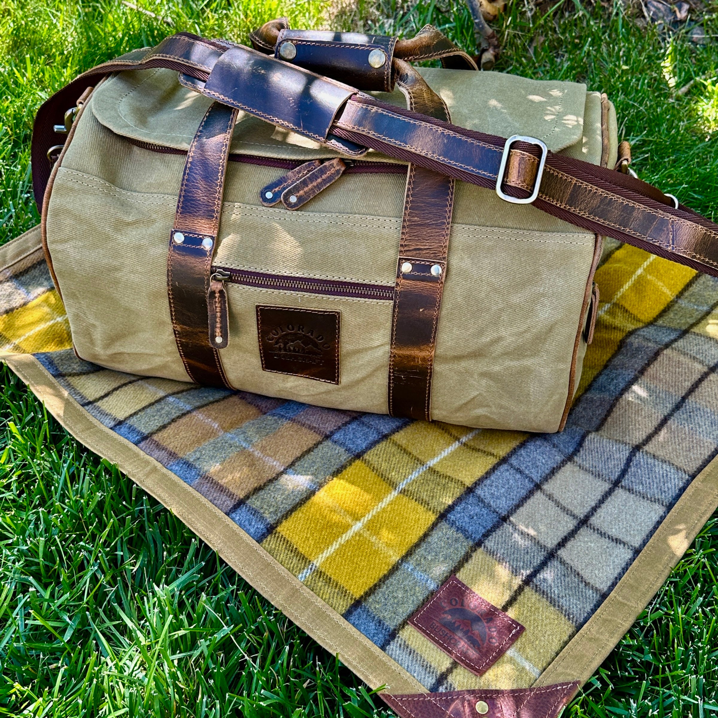 Canvas duffle bag pattern hot sale